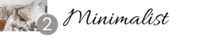 Mimimalist dorm bedding ideas section header with image of pillows and blankets.